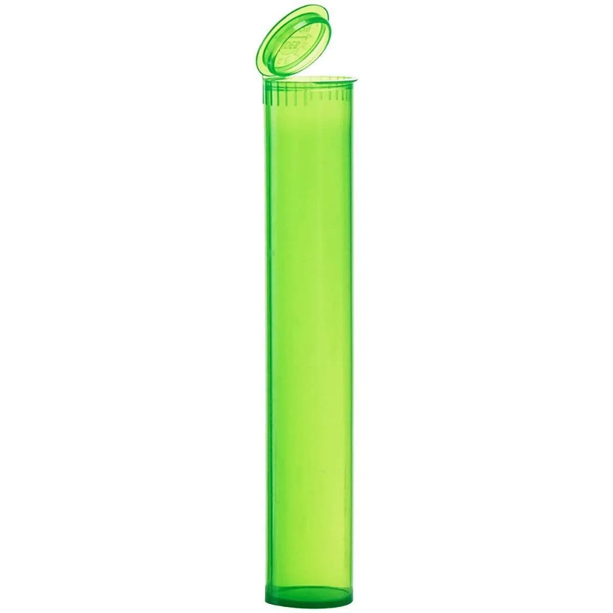 Translucent Squeeze Top Child-Resistant Pre-Roll Tube | 116 mm