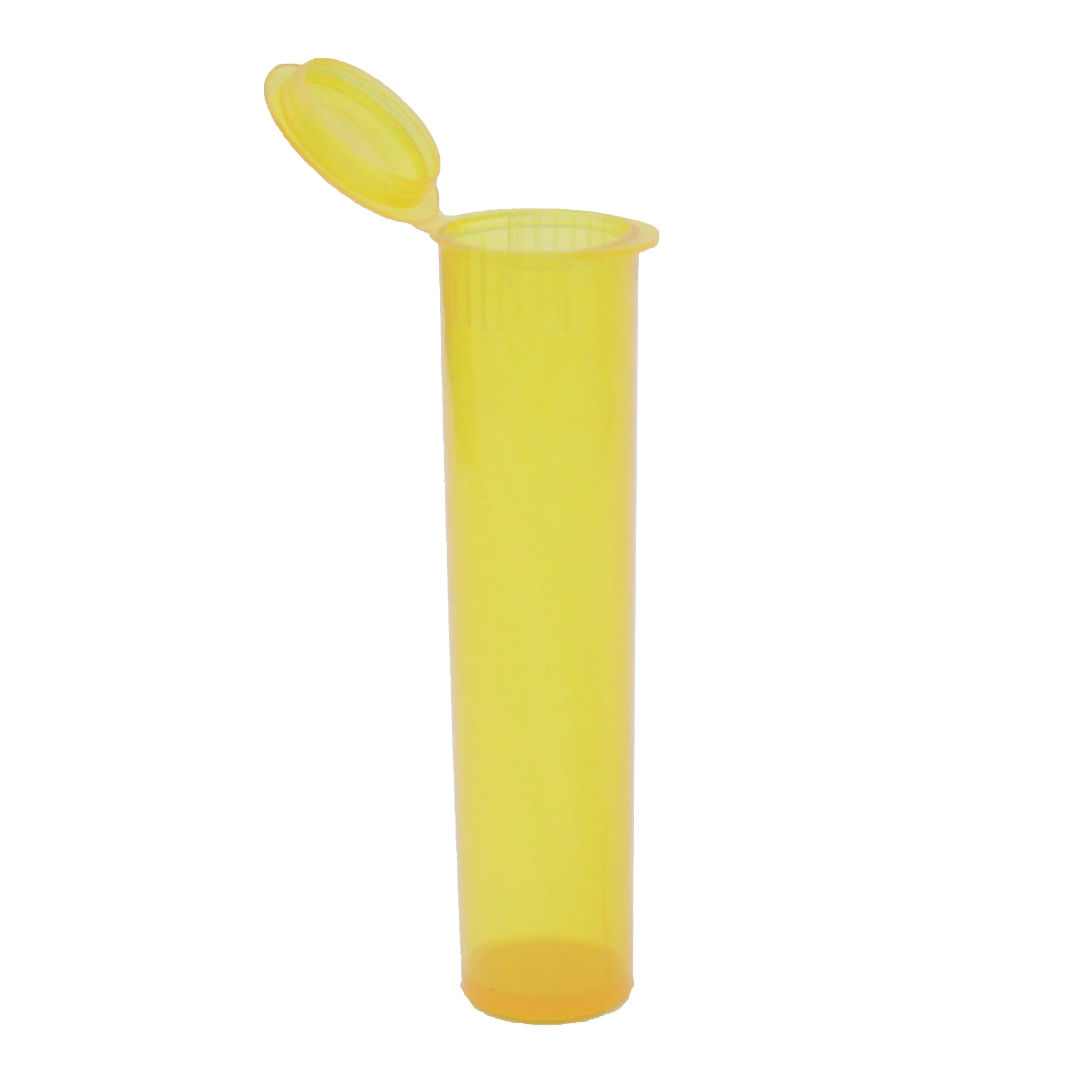 Translucent Squeeze Top Child-Resistant Pre-Roll Tube | 116 mm