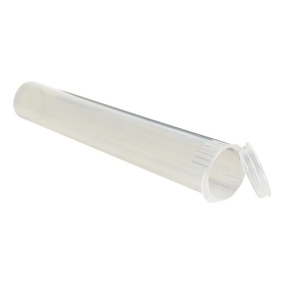 Translucent Squeeze Top Child-Resistant Pre-Roll Tube | 116 mm