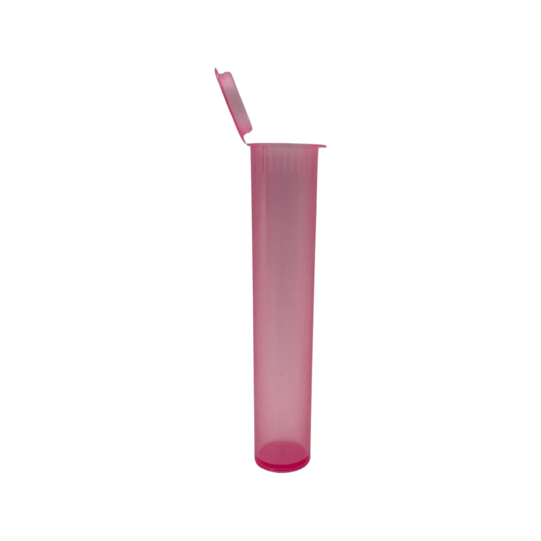 Translucent Squeeze Top Child-Resistant Pre-Roll Tube | 94 mm