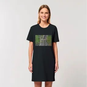 Tree Stump Organic T-Shirt Dress