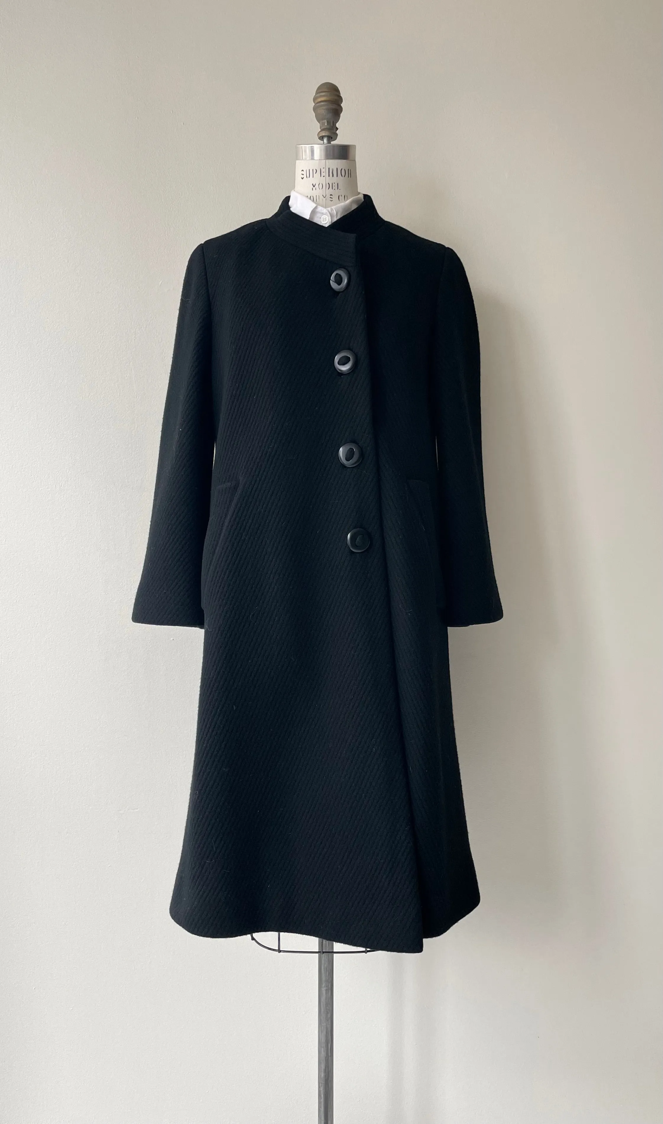 Trigere Wool Coat | 1970s