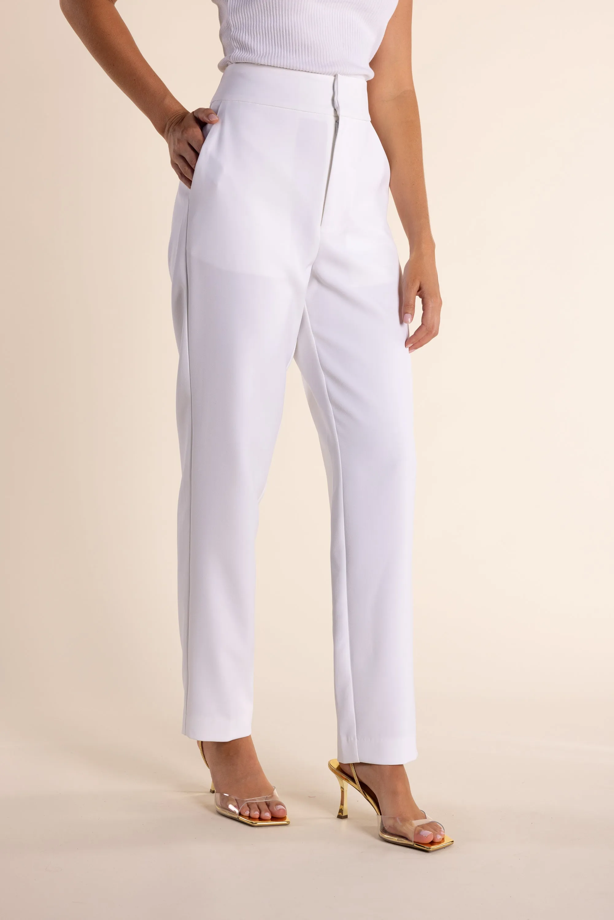 Two T's - Suit Pant Black or White