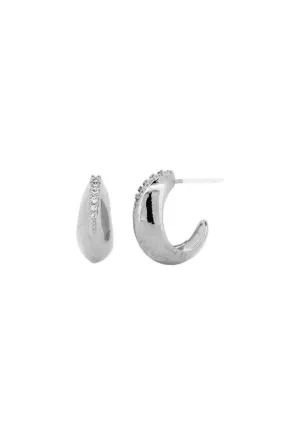 Ula Hoops Silver