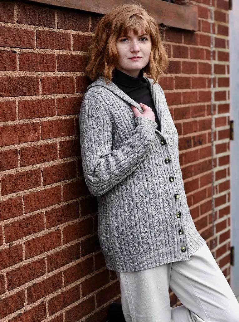 Unbroken cardigan <br/><small>knitting pattern</small>