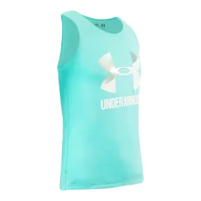 Under Armour Girls' Big Logo UA Tank Top