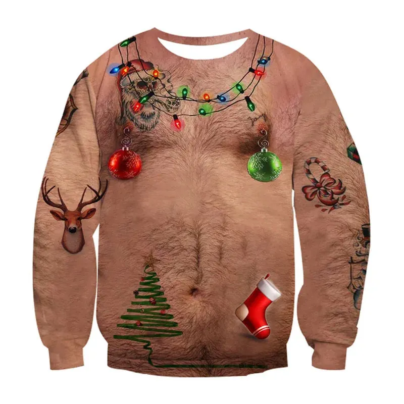 Unisex Men Women Christmas Sweater