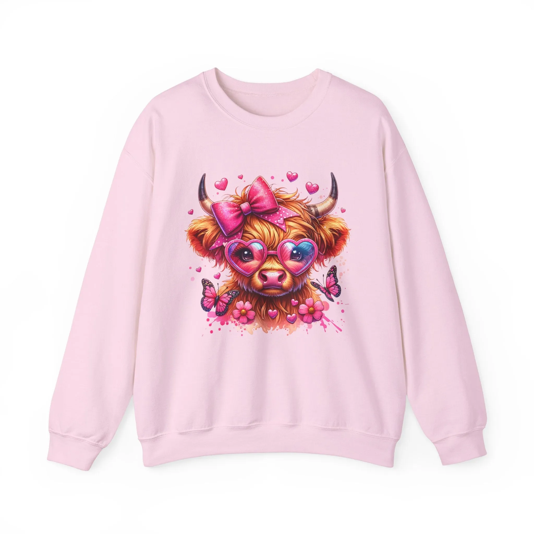 Valentine's Day Cow Lovers Sweatshirt