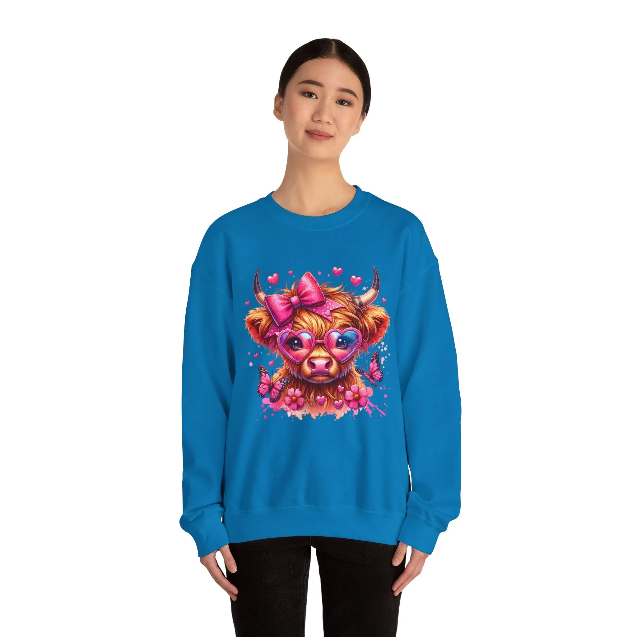 Valentine's Day Cow Lovers Sweatshirt