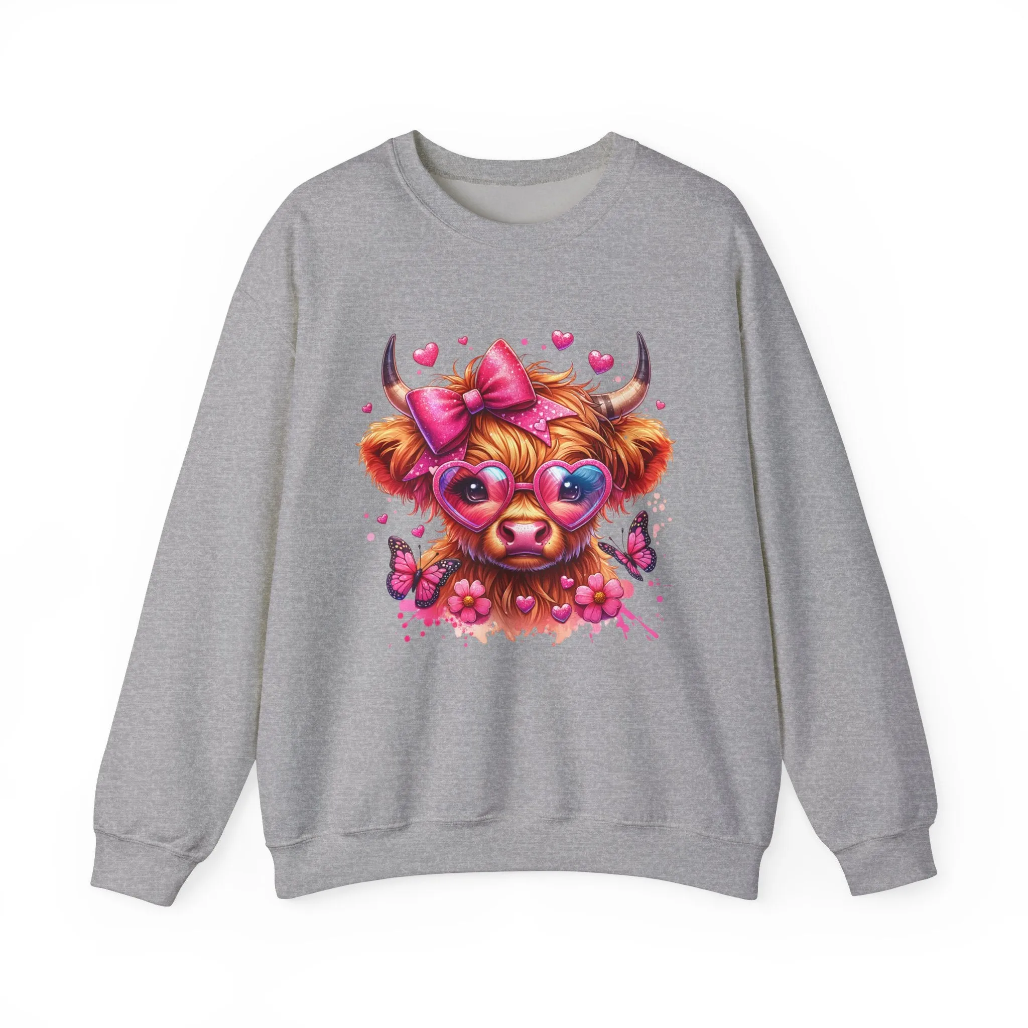 Valentine's Day Cow Lovers Sweatshirt