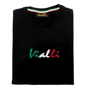 Vialli Item Black  T-Shirt