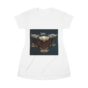 Vicious War Raptor Crate All Over Print T-Shirt Dress