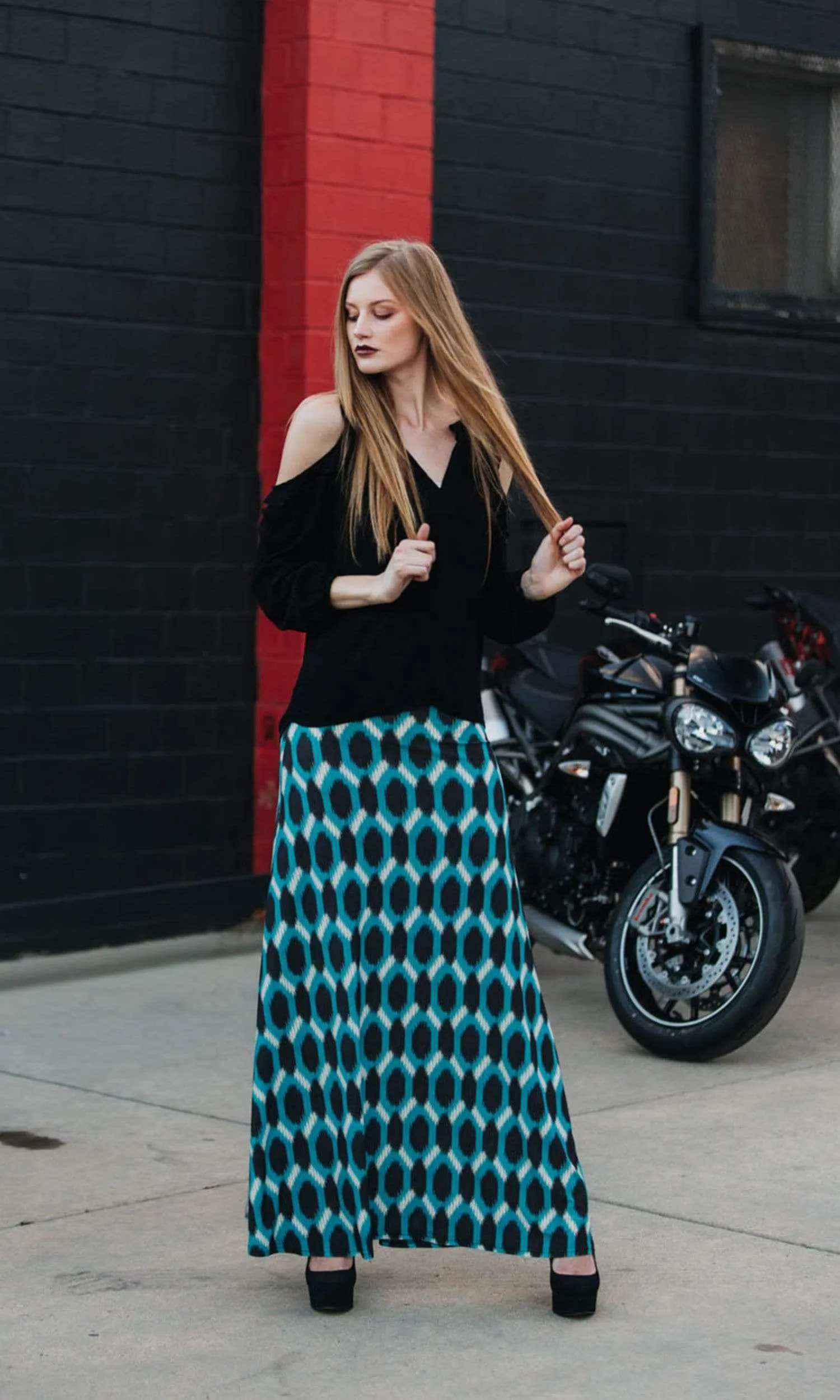 Viereck Oolong Maxi Skirt