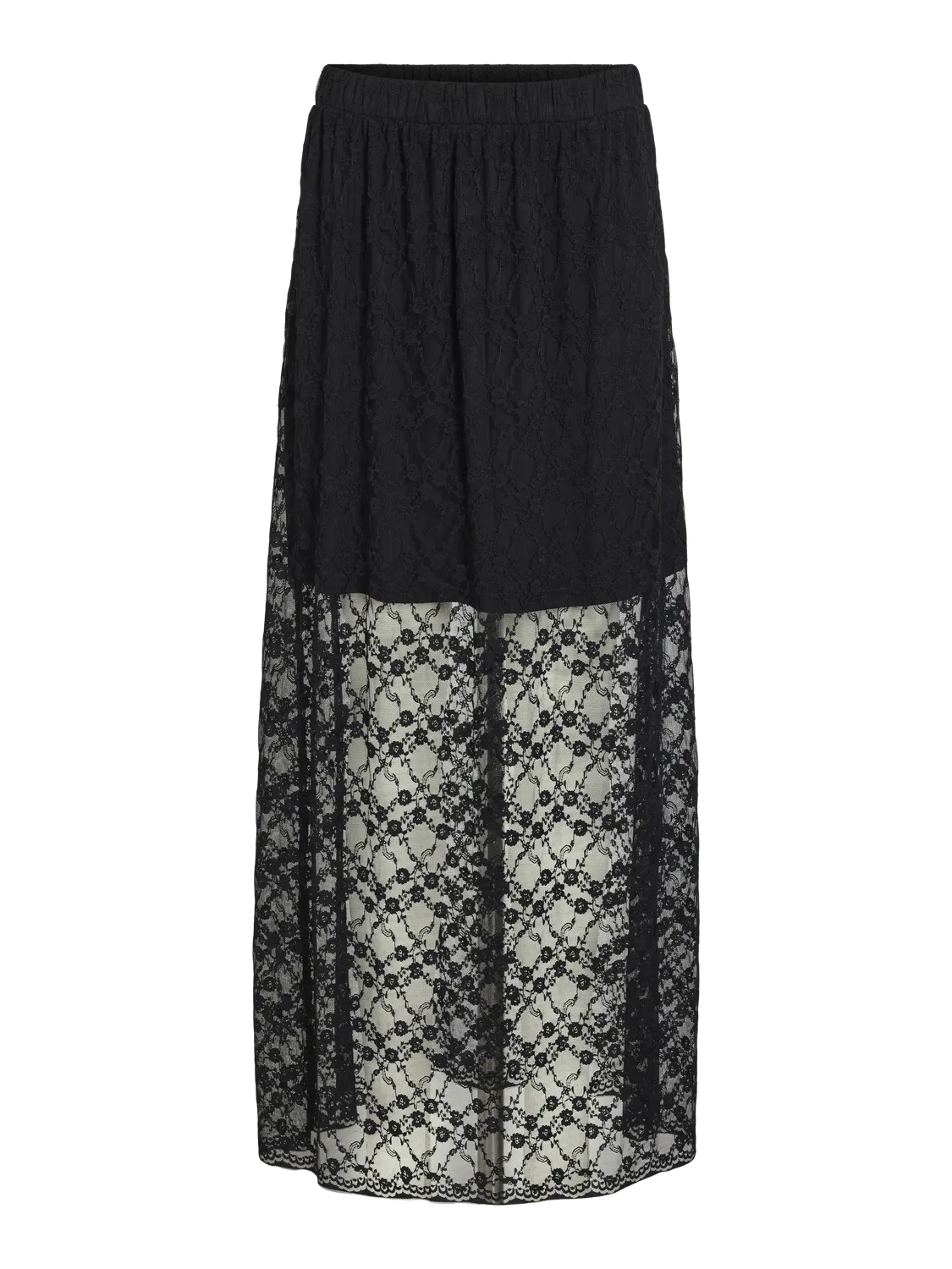 VILORNAS Long Skirt - Black