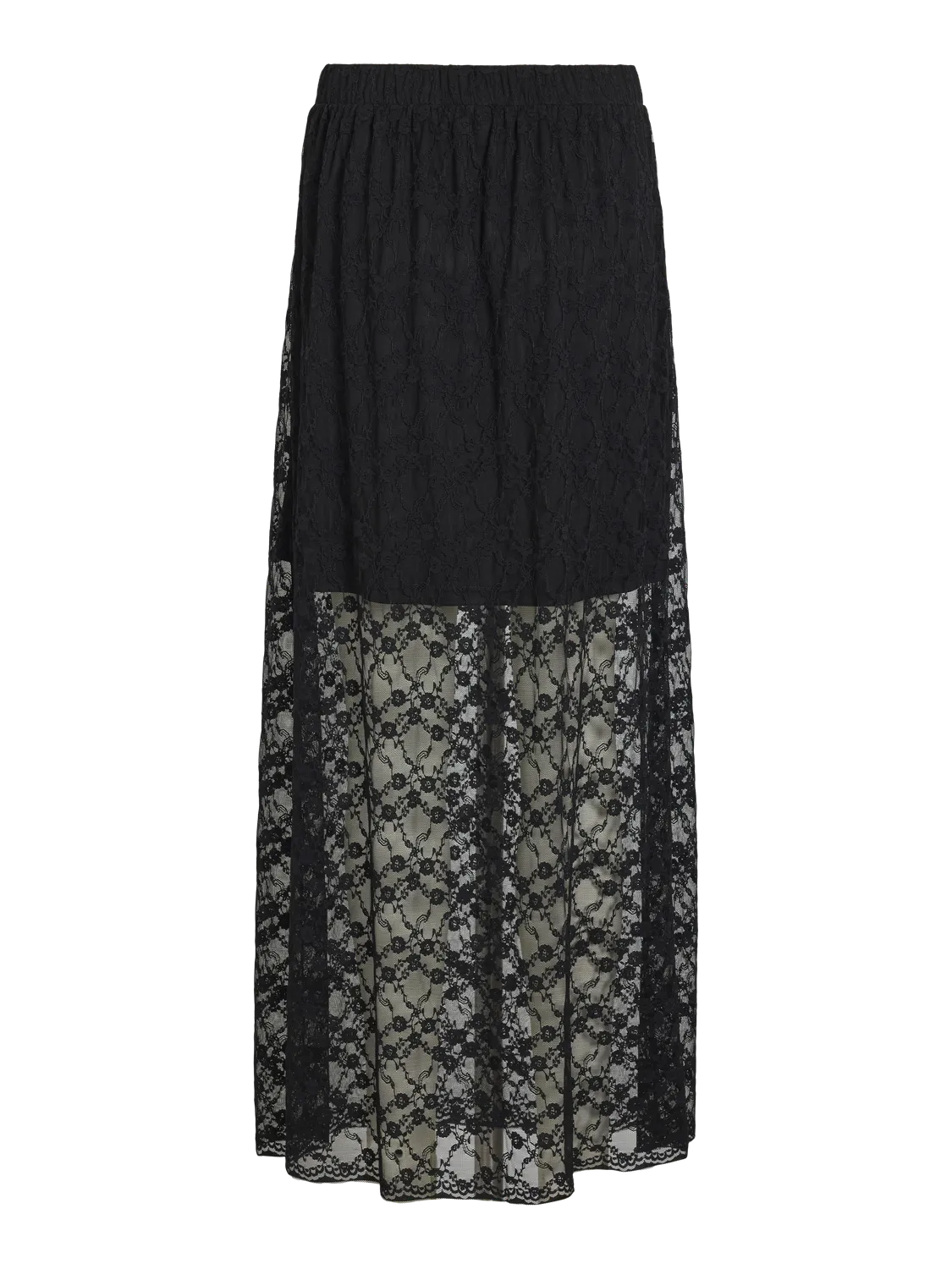 VILORNAS Long Skirt - Black