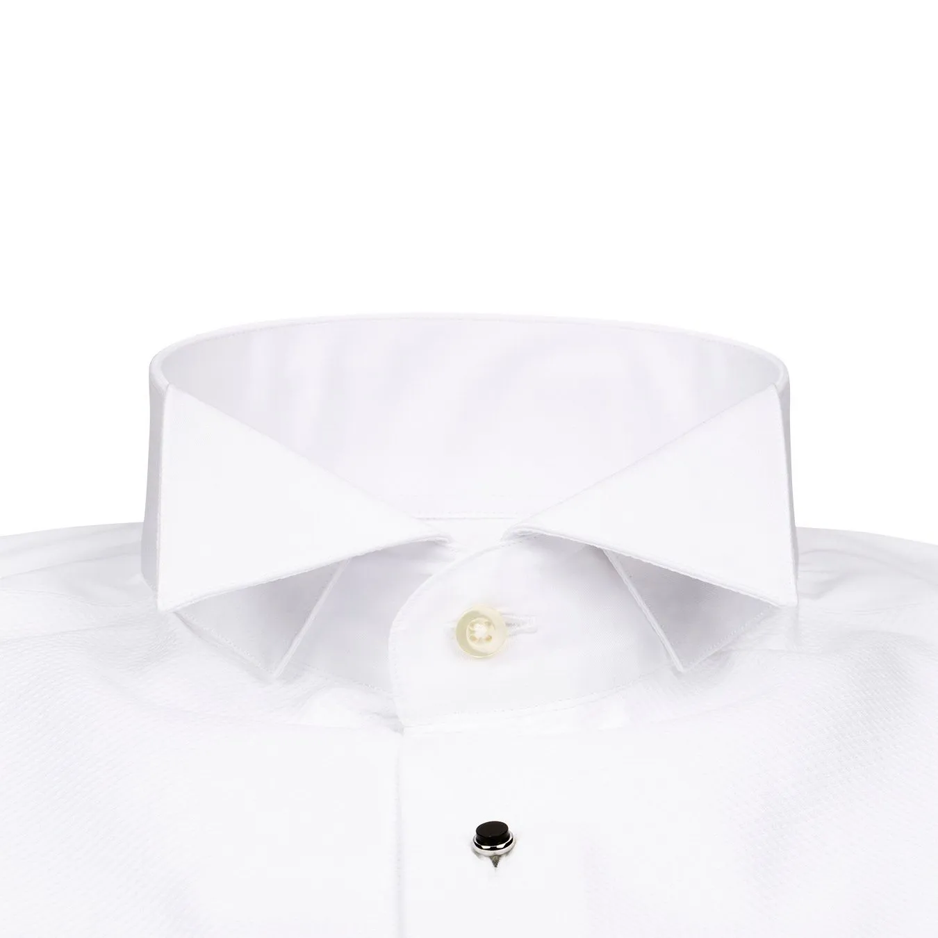 White Evento Tuxedo Shirt