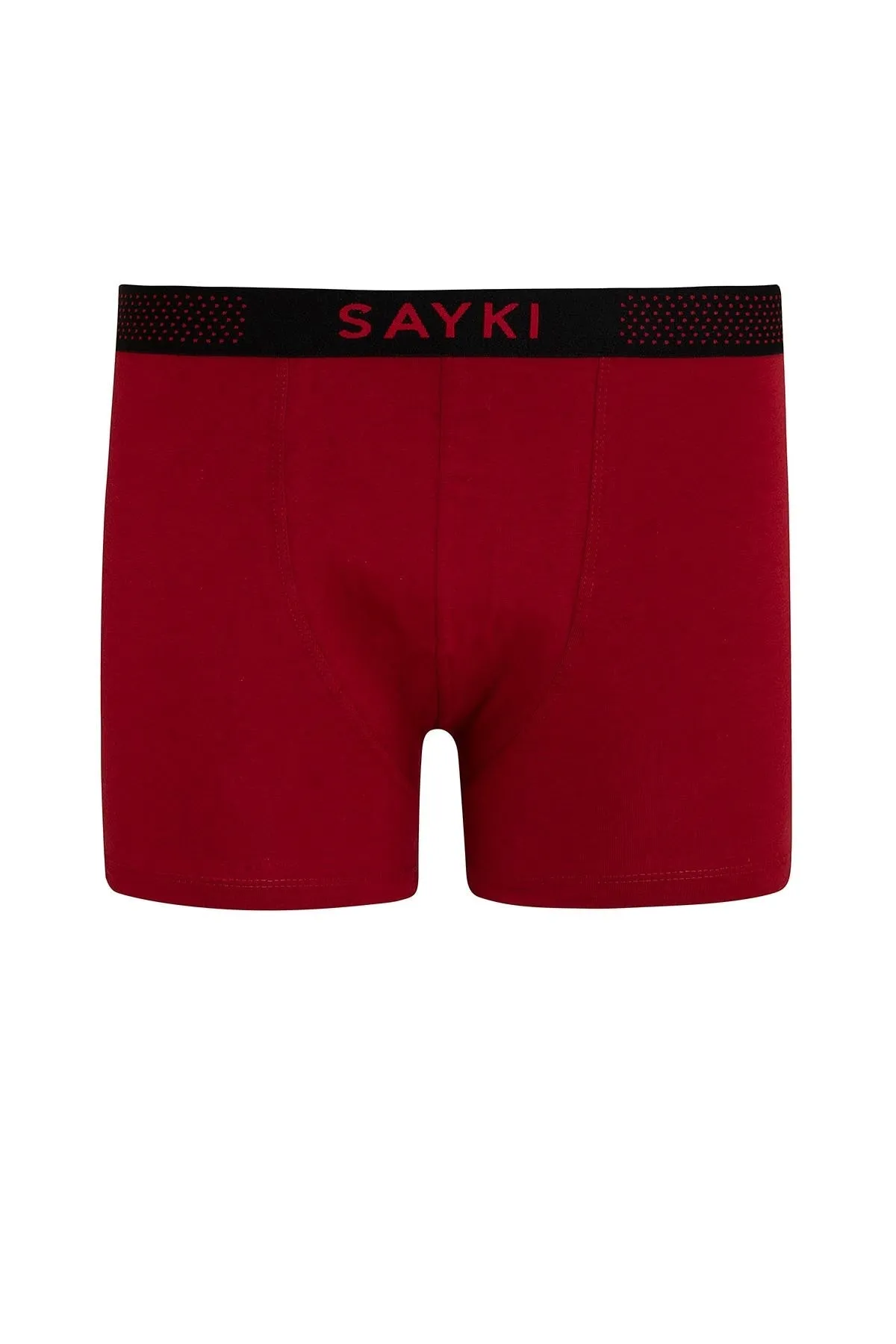 White - Red Modal Jersey Boxer