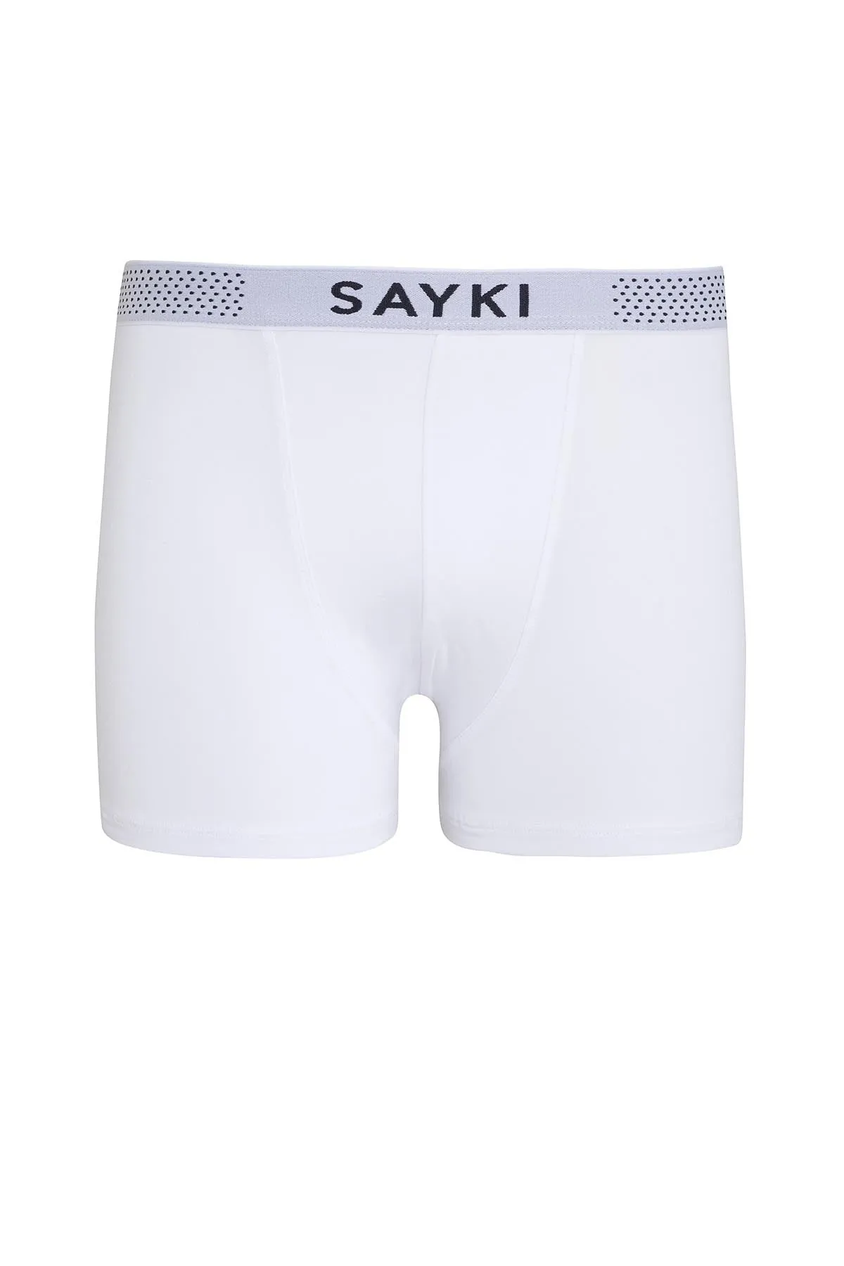 White - Red Modal Jersey Boxer