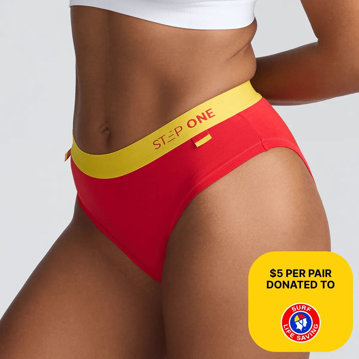 Women's Bikini Brief - SLSA x Step One