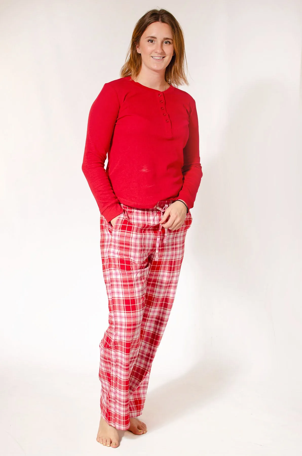 Womens Cotton Rich Pyjama Set