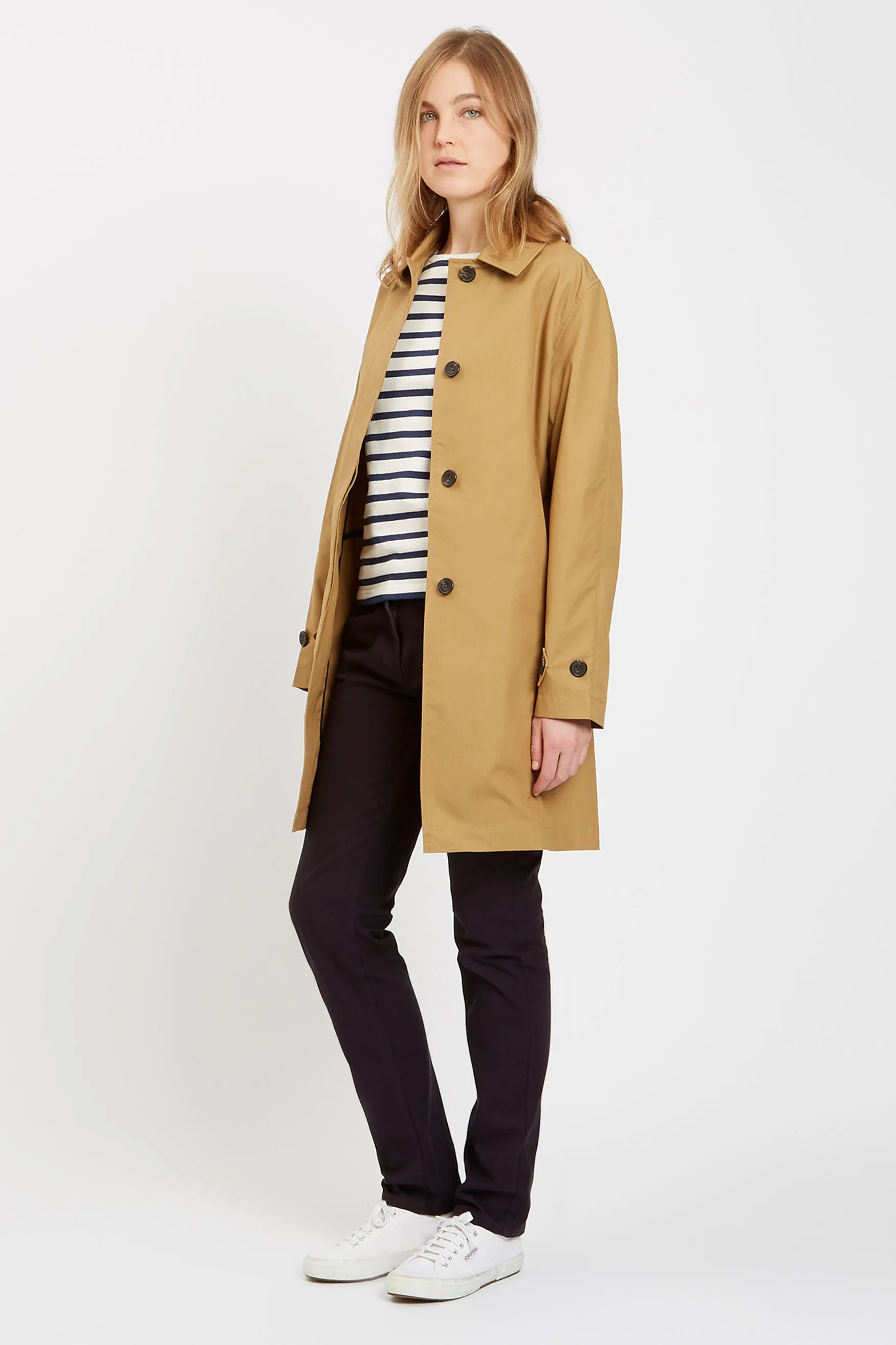 Women's Raincoat Camel