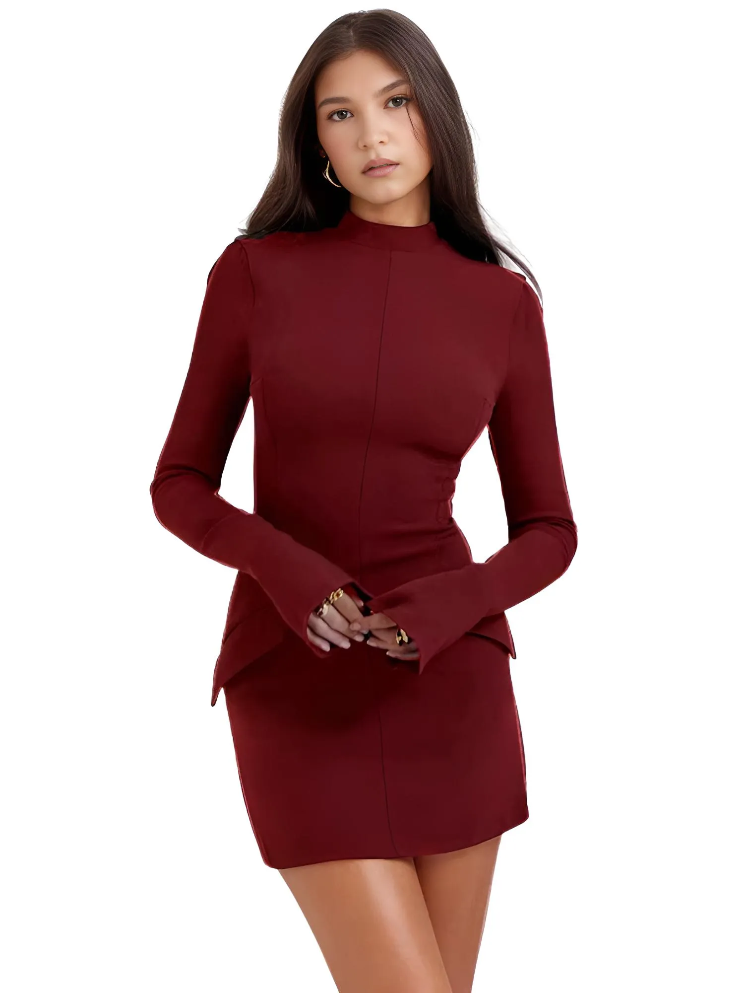 Women's Sexy Two Pocket Mini Dress