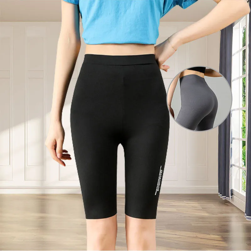 Women's Skinny Sports Five-point Pants